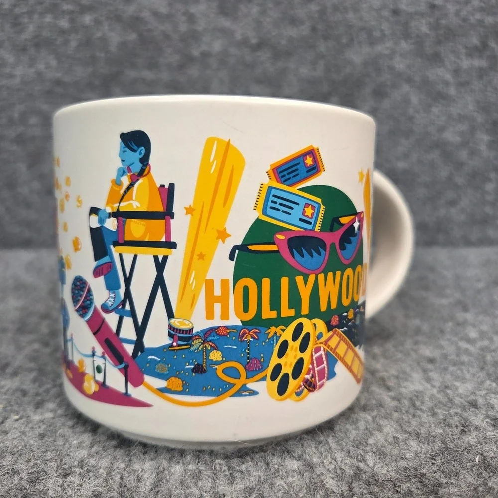 Hollywood Discovery Series Starbucks been there series mug 2025 RARE